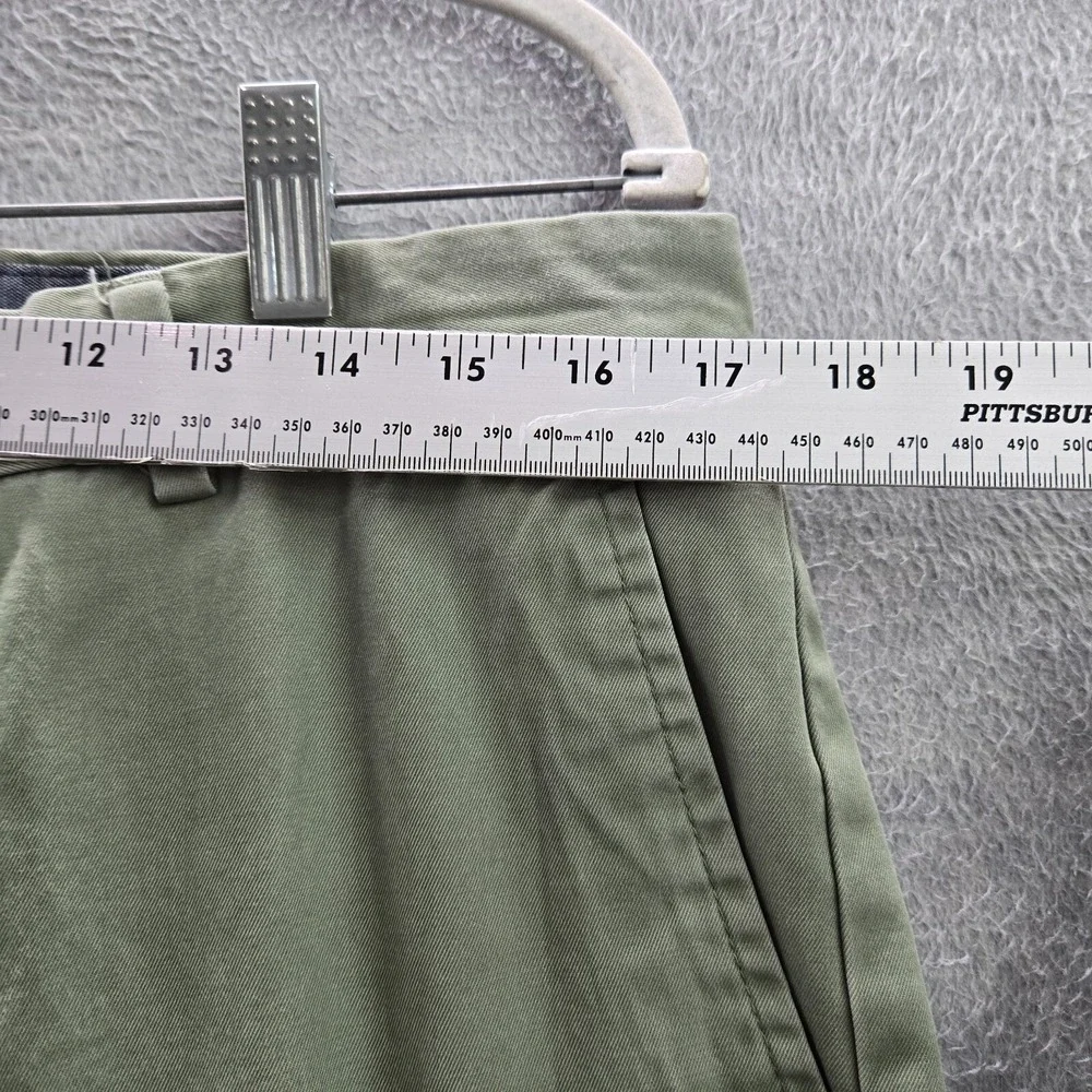 Banana Republic‎ Men Pants 35X32 Green Chino Aiden Chino Cotton